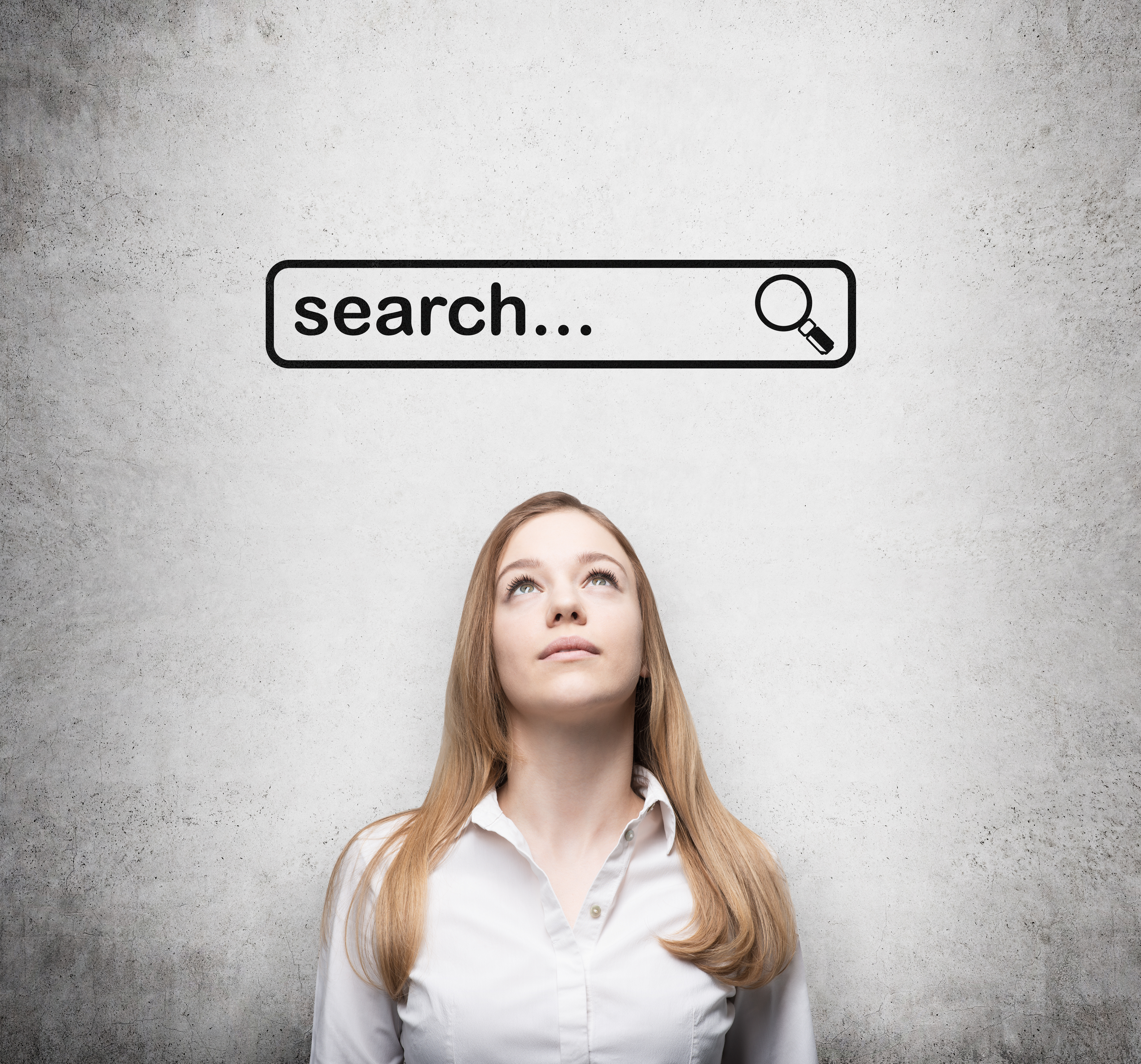 RoboWP - Global SEO Agency - Woman Searching